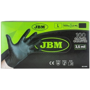 NITRIILKINDAD "NITRILE LIGHT" L. 100TK 3.5MIL MUST JBM