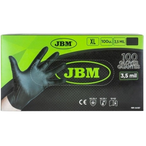 NITRIILKINDAD "NITRILE LIGHT" XL. 100TK 3.5MIL MUST JBM