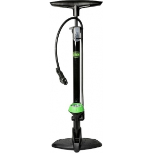 ALUMINIUM KÄSIPUMP MANOMEETRIGA 0-11BAR "HD BIKE". 530MM JBM