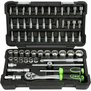 59-OS. 3 / 8"+1 / 4" PADRUNITE+OTSIKUTE KOMPLEKT 12-KANT JBM