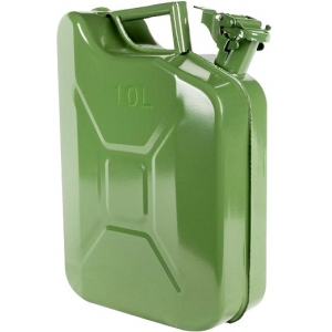 10L PLEKKKANISTER / TERASKANISTER / METALLKANISTER "STEELFUEL" JBM