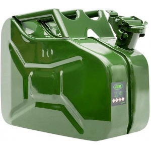 10L PLEKKKANISTER / TERASKANISTER / METALLKANISTER "STEELFUEL HD" JBM