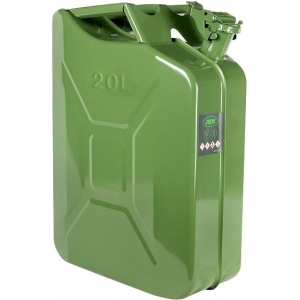 20L PLEKKKANISTER / TERASKANISTER / METALLKANISTER "STEELFUEL" JBM
