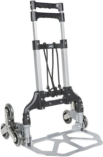 TRANSPORDIKÄRU-TREPIKÄRU KOKKUKLAPITAV "ALUMAX4". MAX 75 KG. TREPI PÖÖRDRATTAGA JBM