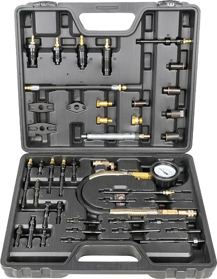 DIISELMOOTORI KOMPRESSIOONI MÕÕTJA "MASTERKIT" SÕIDUAUTOD. VEOKID 0-70BAR JBM