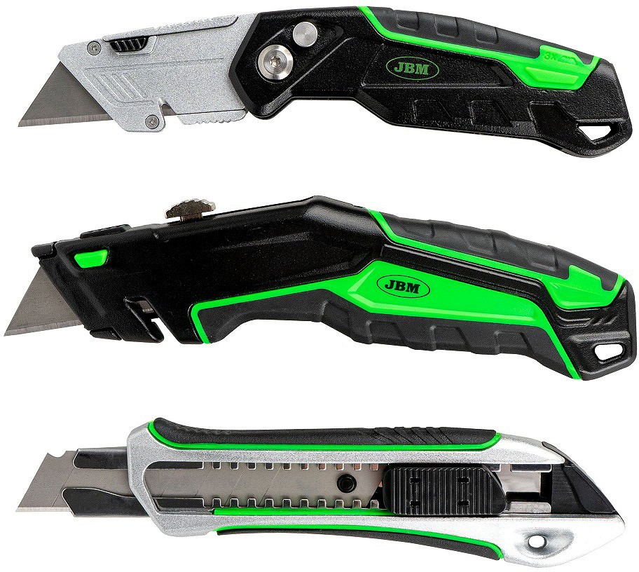 3-OS. MAALRINUGADE KOMPLEKT "ALLCUT" TAVANUGA. TRAPETSNUGA. KOKKUKLAPITAV TRAPETSNUGA JBM