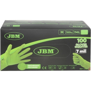 TÖÖKINDAD NITRIIL STRUKTUURNE "FORCE GREEN HD 7.0MIL". ROHELINE M 100TK JBM