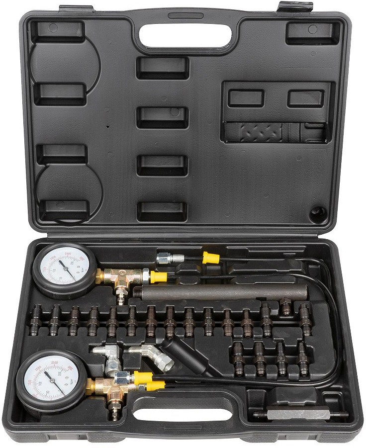 21-OS. PIDURDUSJÕU TUGEVUSE TESTER / KONTROLLSEADE MANOMEETRIGA JBM