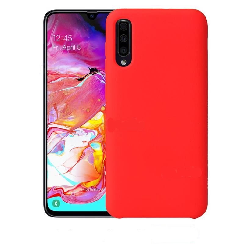 Mocco Liquid Silicone Soft Back Case Силиконовый чехол для Samsung Galaxy A41 Красный