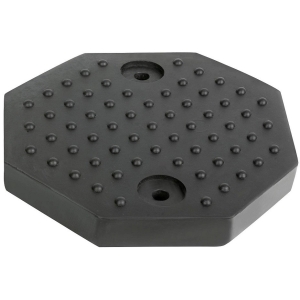 AUTOTÕSTUKI KUMMIPADI KUUSKANT 125MM (2 LÄBIVAT KINNITUSAVA). ROTARY / BLITZ JBM