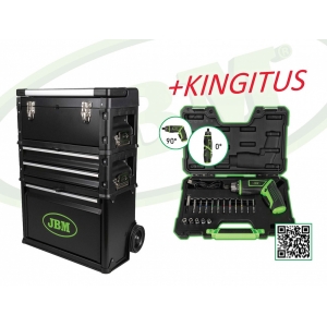 MOODULITEGA TERASEST TÖÖRIISTAKAST + TASUTA AKUKRUVIKEERAJA JBM