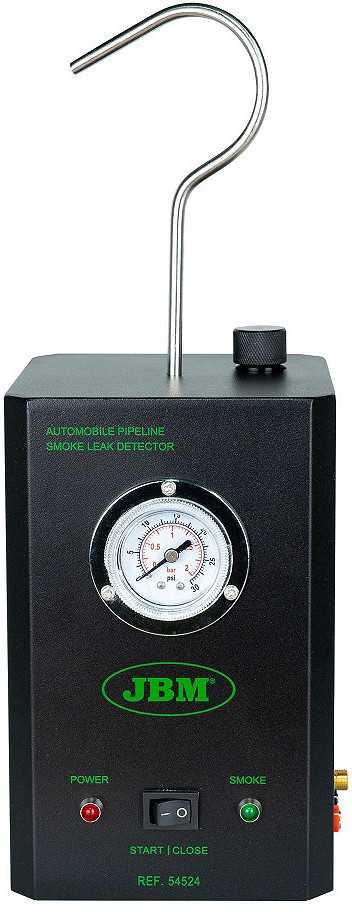 SÜSTEEMI LEKKETESTER "SMOKE" SUITSUGENERAATORIGA 12V JBM