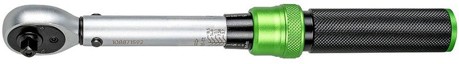 1 / 4" MOMENTVÕTI 100% METALL. "ALLMETAL-PRO" 5-25NM. 72H JBM