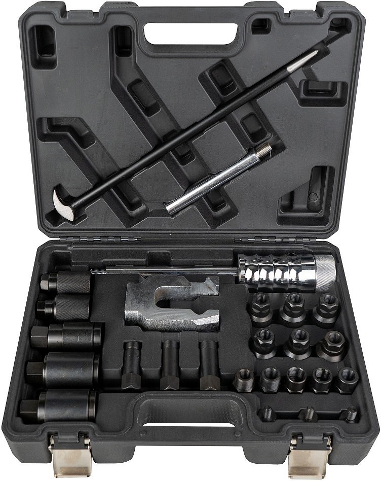 26-OS. MANUAALNE LÖÖKHAAMRIGA PIHUSTI TÕMMITS KOMPLEKT KOOS ADAPTERITEGA JBM