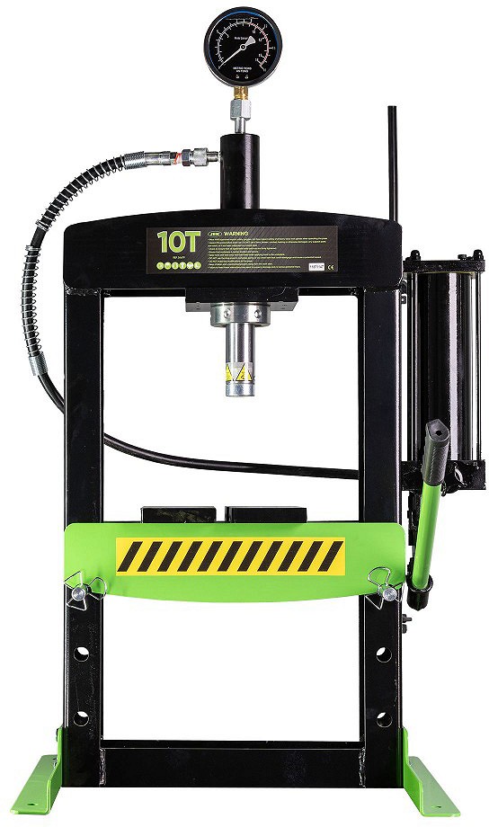 LAUALE HÜDROPRESS 10T MADAL. VASAKULE-PAREMALE LIIGUTATAV KOLB JBM