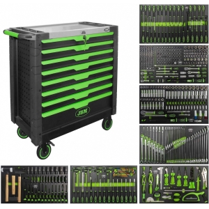 468-OS. TÖÖRIISTAKÄRU TÖÖRIISTADEGA "EXPERT". INOX. XXL. PERFO JBM*