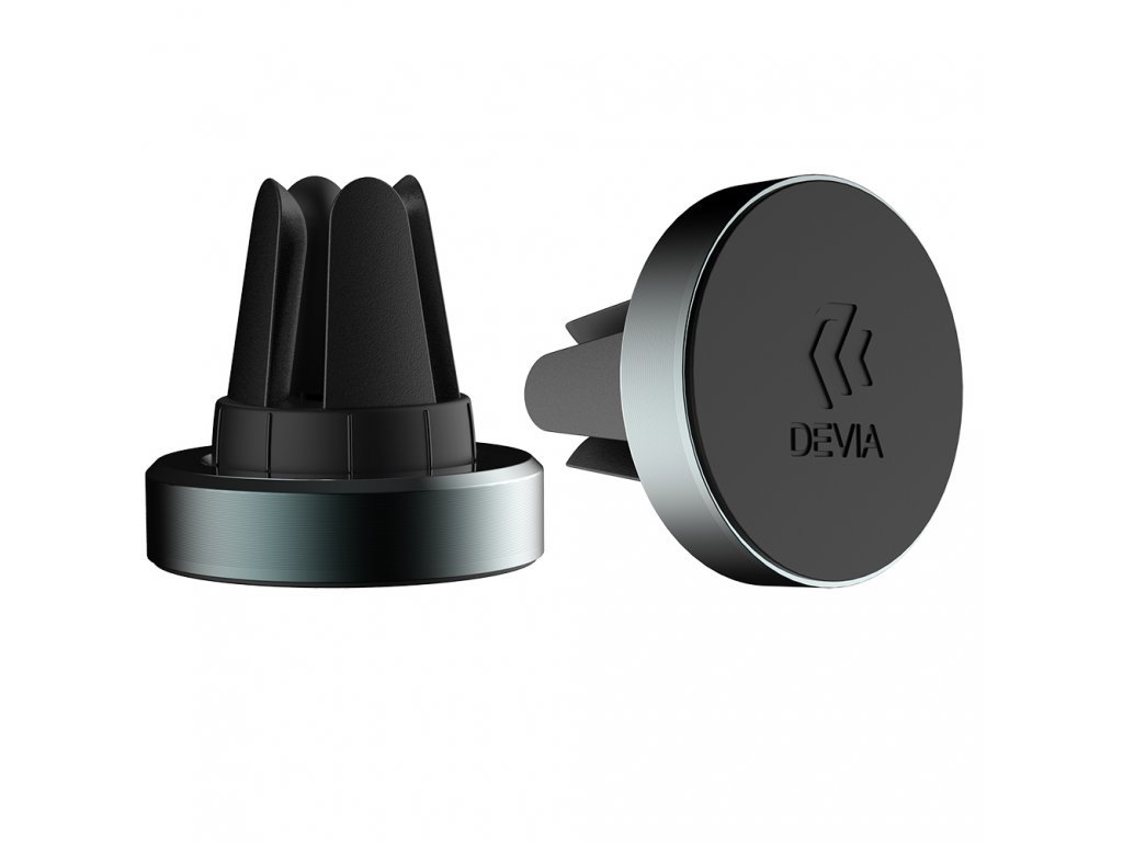 Devia Circle Series D04 Universal Car Air Vent Magnet Holder For Devices Black (EU Blister)