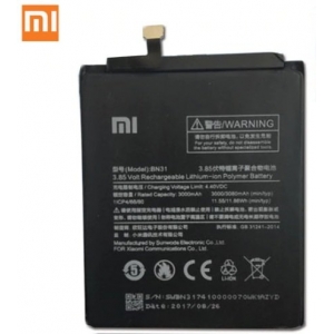 Xiaomi BN31 Оригинальный Аккумулятор Xiaomi Mi5x / Mi A1 / Redmi  Note 5A / Redmi S2 / 3080 mAh (OEM)