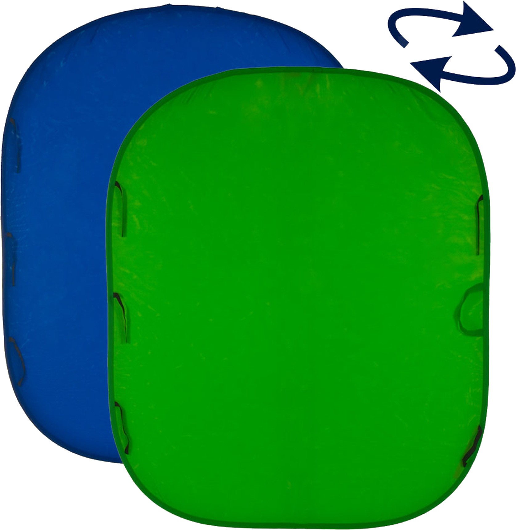 Lastolite taust Chromakey 1,8x2,1m, sinine/roheline (LA-5987)