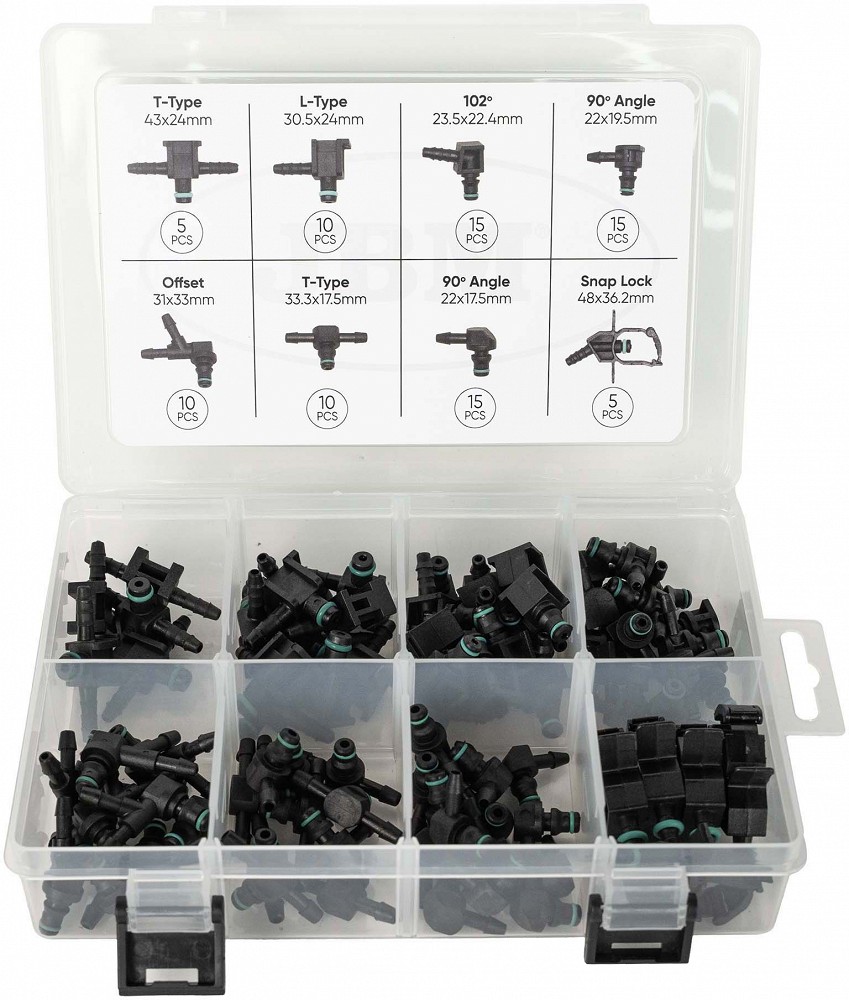 85-OS. DIISELMOOTORI PIHUSTITE TAGASIVOOLUSÜSTEEMI LIIDESTE KOMPLEKT JBM*