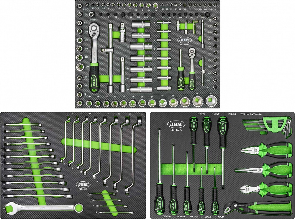 154-OS. TÖÖRIISTAKÄRU MOODULITE STARDIKOMPLEKT JBM*