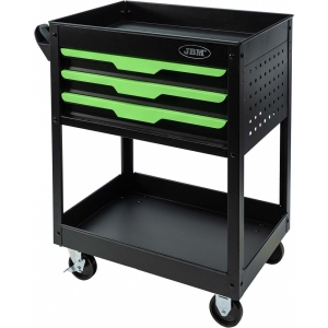 TASAPINNAKÄRU 3 SAHTLIT+PERFOSEIN (10X10MM) 770X450X940MM JBM