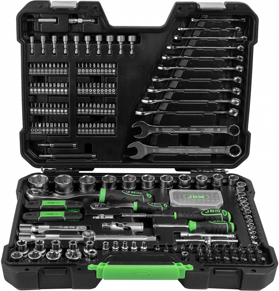 232 PIECES HEX SOCKET AND RATCHET SPANNER SET - ZINC FINISH