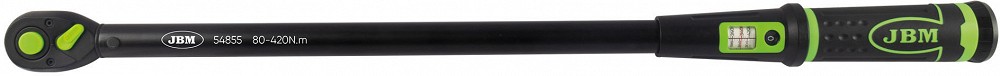 1 / 2" MOMENTVÕTI 80-420NM. 72H KLAASAKNAGA. 670MM. MUST JBM*