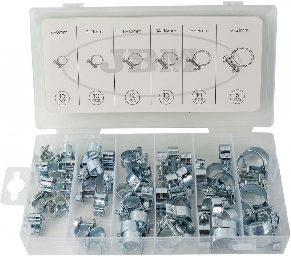 56-OS. MINI LÕDVIKUKLAMBRITE KOMPLEKT (6-21MM) JBM*