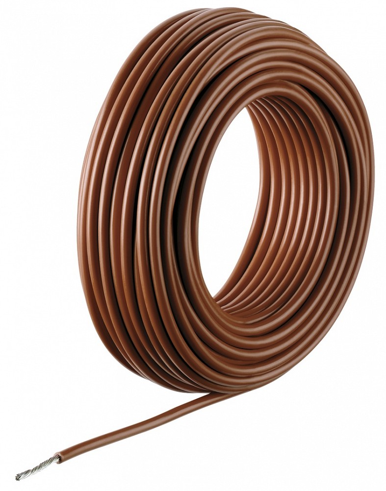 ELEKTRIJUHE PRUUN 1X2.5MM² 10M M+