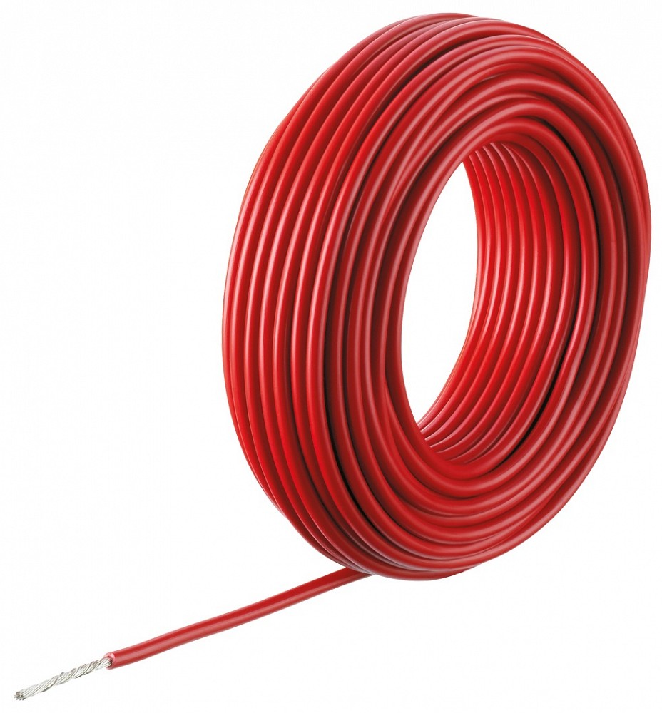 ELEKTRIJUHE PUNANE 1X2.5MM² 10M M+