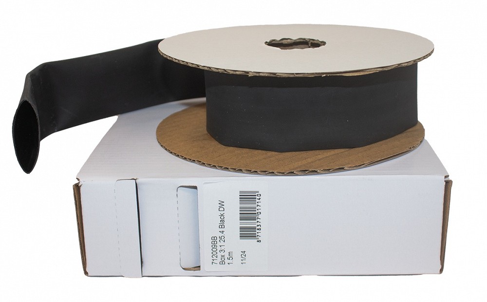 TERMOKAHANEV RÜÜS LIIMIGA MUST 19.1 / 6.4MM 2M M+