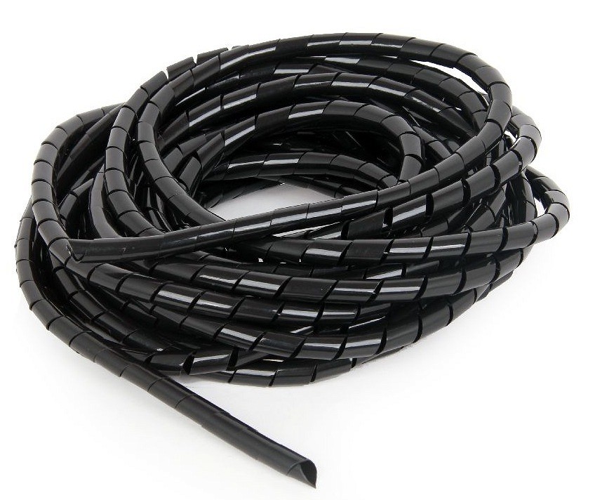 JUHTMEKATE. SPIRAALNE Ø8.7-10 25M MUST M+