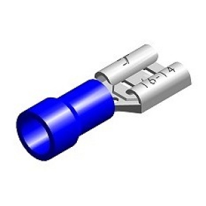 JUHTMEOTSIK LAPIK "EMA" SININE 6.3X0.8MM BLISTER 10TK M+