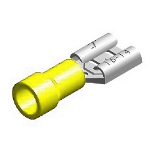 JUHTMEOTSIK LAPIK "EMA" KOLLANE 6.3X0.8MM BLISTER 5TK M+