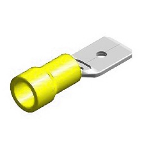 JUHTMEOTSIK LAPIK "ISA" KOLLANE 6.3X0.8MM BLISTER 5TK M+