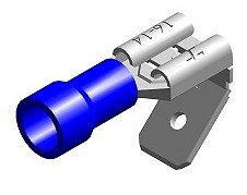 JUHTMEOTSIK LAPIK "ISA+EMA" SININE 6.3X0.8MM 100TK M+