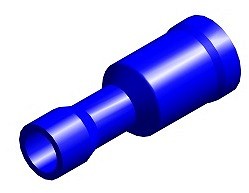 JUHMEOTSIK ÜMAR "EMA" SININE Ø4.9MM 100TK M+