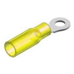 TERMOKAHANEV JUHTMEOTSIK AVAGA / SILMUSKLEMM KOLLANE Ø6.5MM. 4-6MM² BLISTER 5TK M+