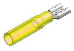 TERMOKAHANEV JUHTMEOTSIK LAPIK "EMA" KOLLANE 6.3X0.8MM 100TK M+