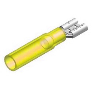 TERMOKAHANEV JUHTMEOTSIK LAPIK "EMA" KOLLANE 6.3X0.8MM 100TK M+