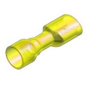 TERMOKAHANEV JUHTMEOTSIK LAPIK "EMA" KAETUD KOLLANE 6.3X0.8MM BLISTER 5TK M+