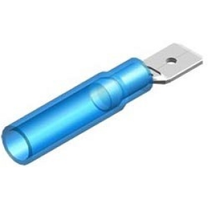 TERMOKAHANEV JUHTMEOTSIK LAPIK "ISA" SININE 6.3X0.8MM 100TK M+