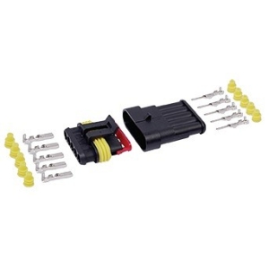 PISTIKUPESA+PISTIK SUPERSEAL 5-PIN BLISTER 1TK M+