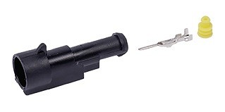 PISTIK SUPERSEAL 1-PIN BLISTER 1TK M+