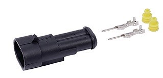 PISTIK SUPERSEAL 2-PIN BLISTER 1TK M+