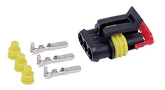 PISTIKUPESA SUPERSEAL 3-PIN BLISTER 1TK M+