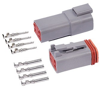PISTIKUPESA+PISTIK DEUTSCH DT 4-PIN BLISTER 1TK M+