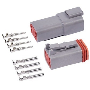 PISTIKUPESA+PISTIK DEUTSCH DT 4-PIN BLISTER 1TK M+