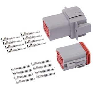 PISTIKUPESA+PISTIK DEUTSCH DT 8-PIN BLISTER 1TK M+